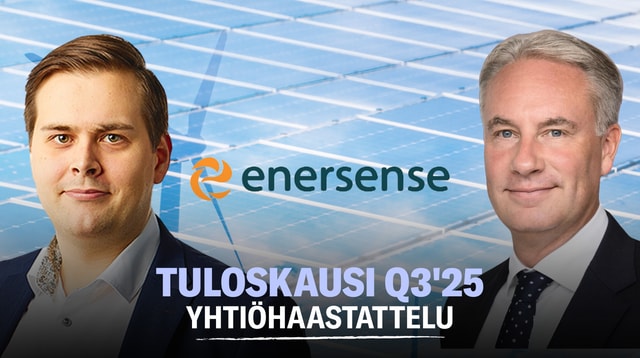 Enersense Q3'25: Ydinliiketoiminnoissa vahvaa tuloskehitystä