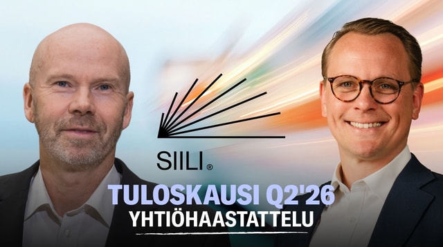 Siili Solutions Q2'26: Kasvua on saatava