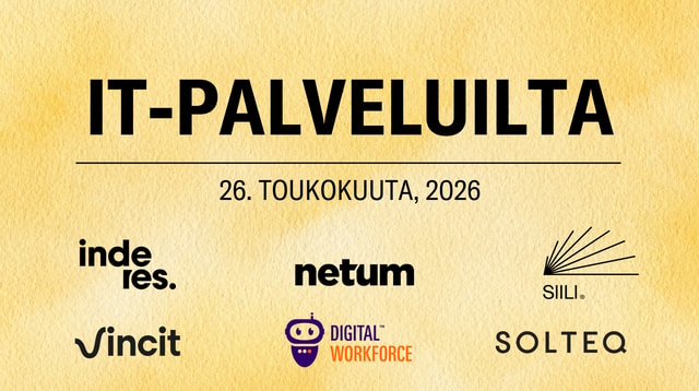 IT-palveluilta 26.5.2026