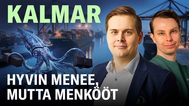Kalmar: Hyvin menee, mutta menkööt