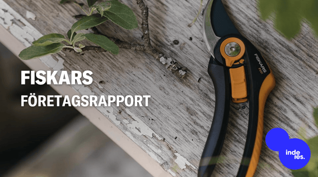 Fiskars Q3'25: Omsättningen vände till tillväxt, vinsten minskade