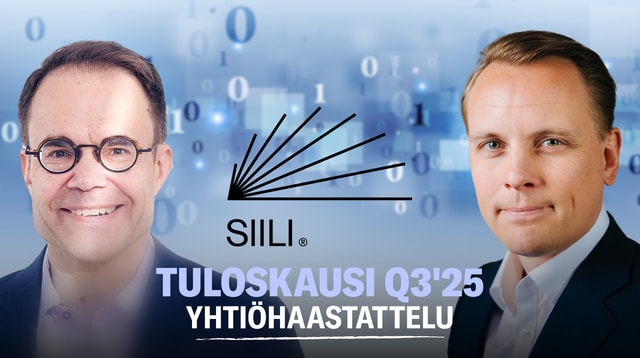 Siili Solutions Q3'25: Kaksijakoiset luvut