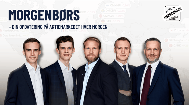 HCA Morgenbørs 20/8 - Futures peger ned, fokus på danske aktier