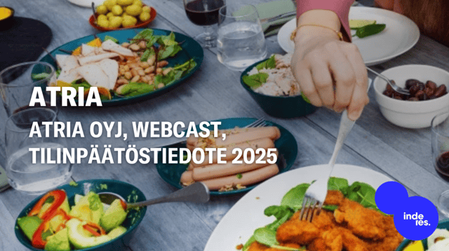 Atria Oyj, Webcast, Tilinpäätöstiedote 2025