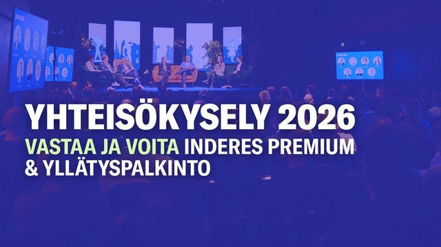 Vastaa Inderesin yhteisökyselyyn ja voita