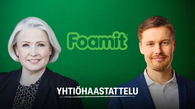 Foamit: Uusi yhtiö ja toimitusjohtaja