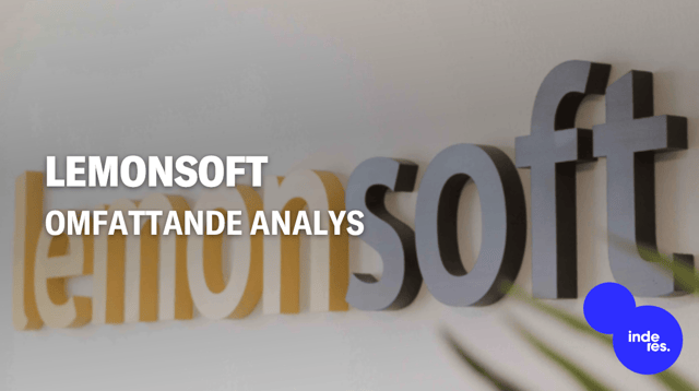 Lemonsoft omfattande analys: Efter en period av förändring mot en era av vinsttillväxt