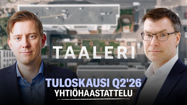 Taaleri Q2’26: Fintoil konkretisoi taseen kierrätystä