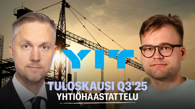 YIT Q3'25: Urakointi paikkasi tulosta