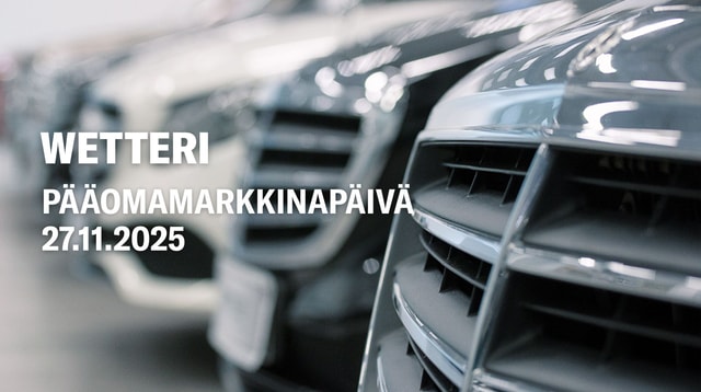Wetterin pääomamarkkinapäivä 2025