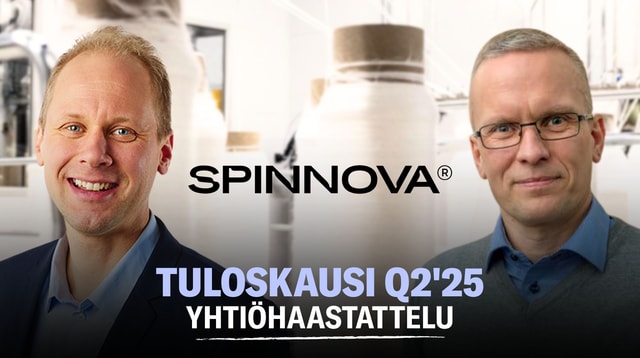 Spinnova H1'25: Uuden edessä