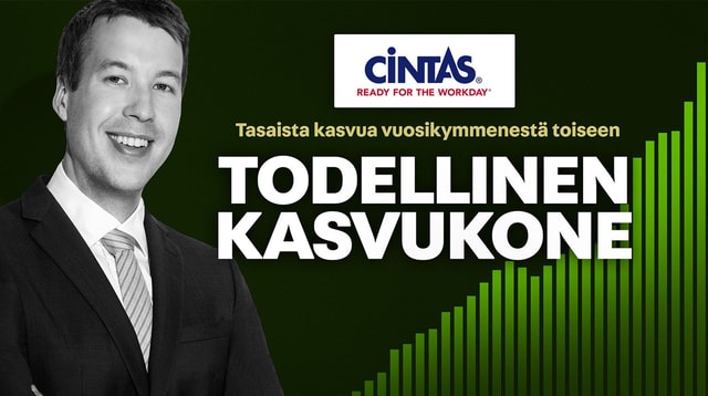  Likapyykistä 10 miljardin kasvukoneeksi – Cintas (CTAS) Sifterin salkkuun