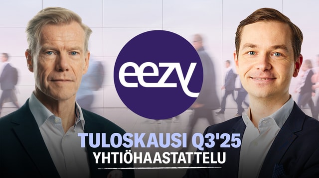 Eezy Q3'25: Kannattavuus parani tehdyillä toimilla