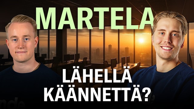 Martela: Markkinan elpyminen mahdollistaa tuloskäänteen