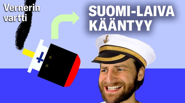 Suomi-laiva kääntyy, maailma hidastuu | Vernerin vartti