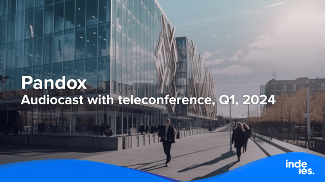 Pandox, Audiocast with teleconference, Q1, 2024