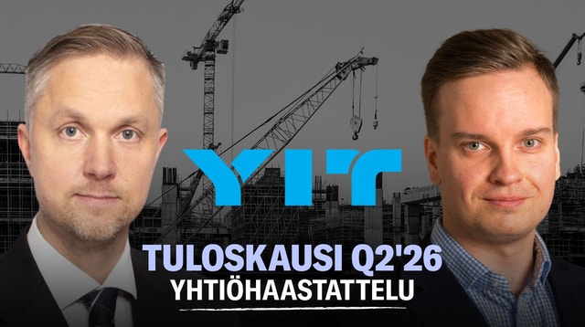 YIT Q2'26: Datakeskusrakentaminen vasta alkumetreillä