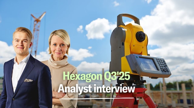 Hexagon Q3’25: Transformation coming up