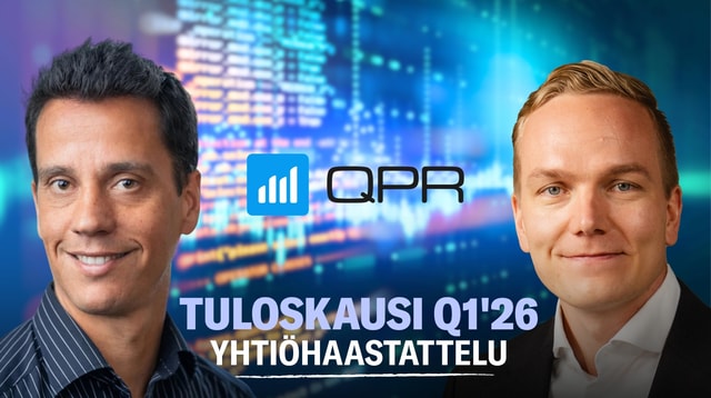 QPR Software Q1'26: Lähi‑Idän Metrics‑järjestely keskiössä