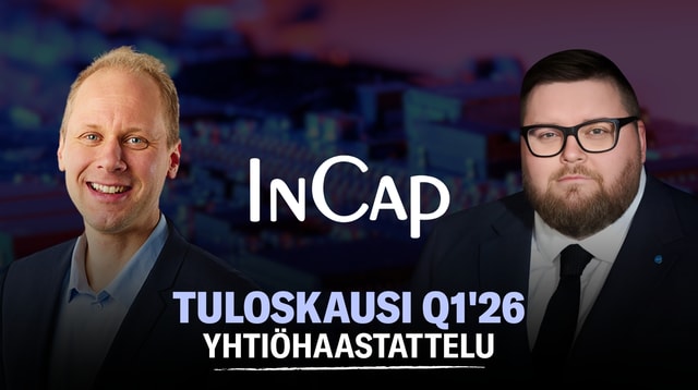 Incap Q1'26: Haastava kvartaali (eng.)