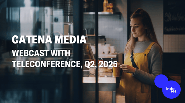Catena Media, Webcast, Q2'25