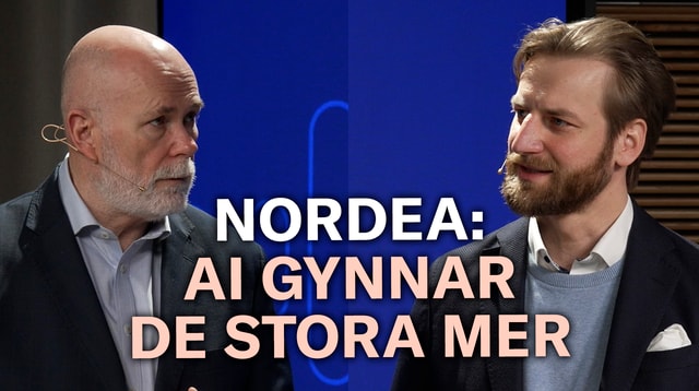Nordea Q1'26: AI gynnar de stora mer