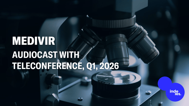 Medivir, Audiocast, Q1'26