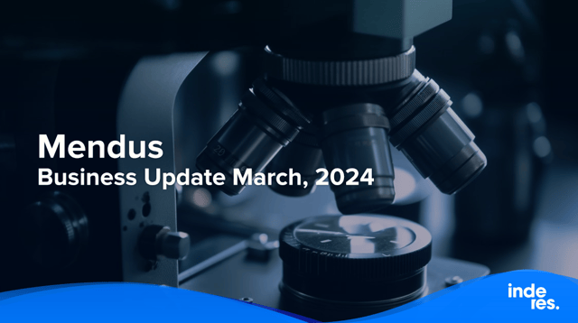 Mendus, Business Update March, 2024
