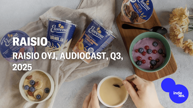 Raisio Oyj, Audiocast, Q3'25
