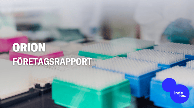 Orion Q3'25 förhandskommentar: Står inför en stark jämförelseperiod