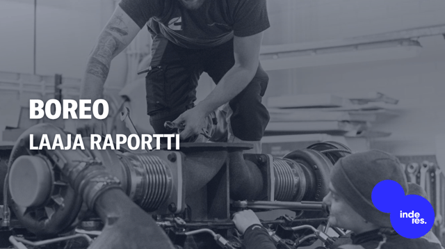 Boreo laaja raportti: Sarjayhdistelyn jatkuminen nojaa tuloskasvuun