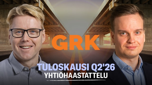 GRK Q2'26: Vahvoista asemista kohti toista vuosipuoliskoa