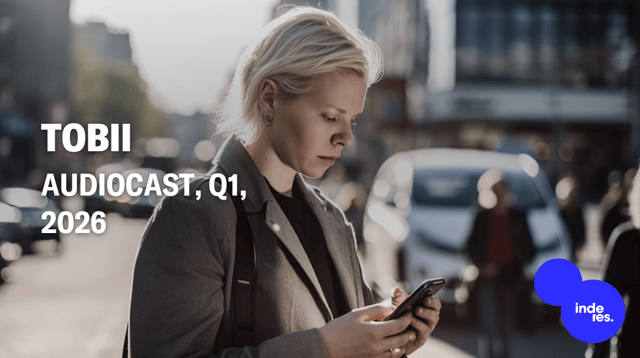 Tobii, Audiocast, Q1'26