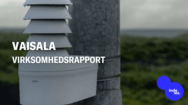 Vaisala Q1'26: God start øgede tilliden til resten af året