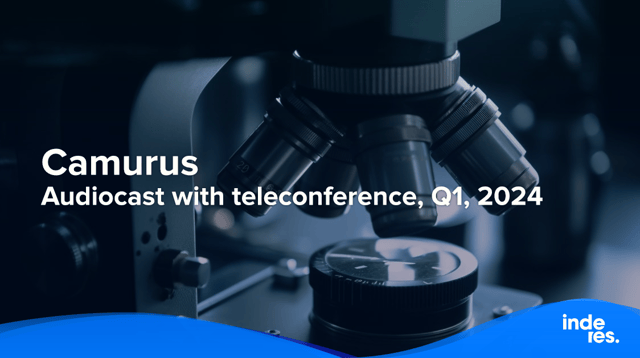 Camurus, Audiocast with teleconference, Q1, 2024