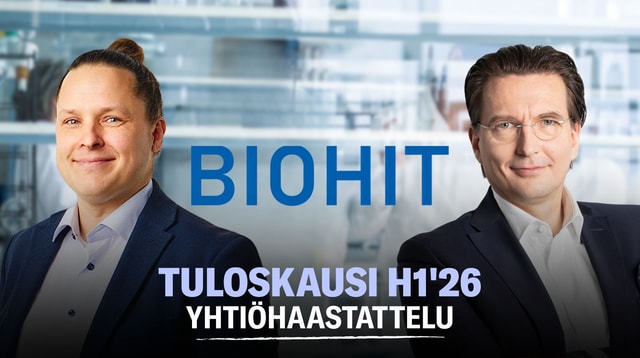 Biohit Q2'26: Kannattavuus nousi vahvalle tasolle