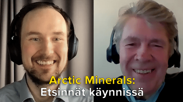 Arctic Minerals: Etsinnät käynnissä