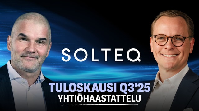 Solteq Q3’25: ”Huono neljännes”
