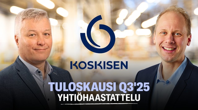 Koskisen Q3'25: Hiljainen kvartaali