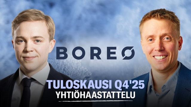 Boreo Q4'25: Vahva lopetus vuodelle