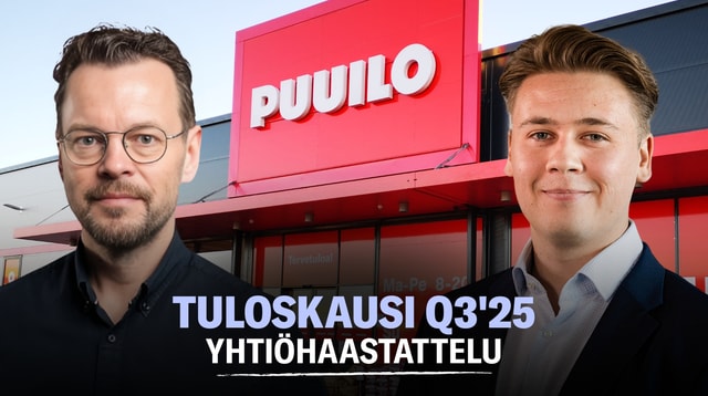 Puuilo Q3'25: Odotusten mukaista kehitystä