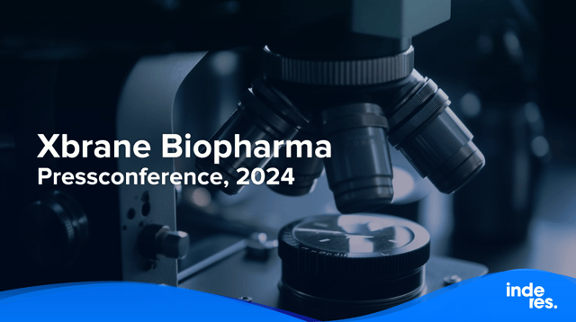 Xbrane Biopharma, Pressconference, 2024
