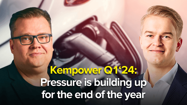 Kempower Q1'24: Pressure is building up for the end of the year