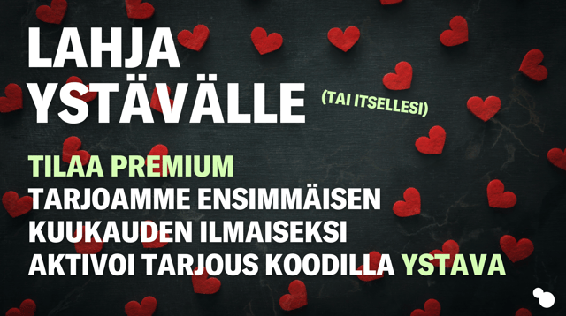 Tilaa Inderes Premium, tarjoamme ensimmäinen kuukauden ilmaiseksi!