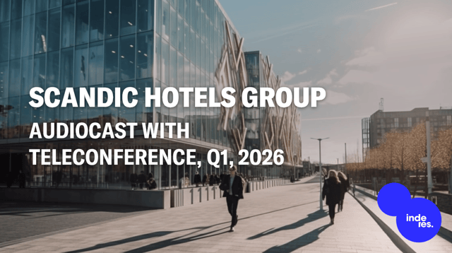 Scandic Hotels Group, Audiocast, Q1'26