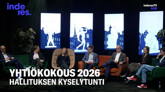  Inderesin yhtiökokous 2026 | Hallituksen kyselytunti