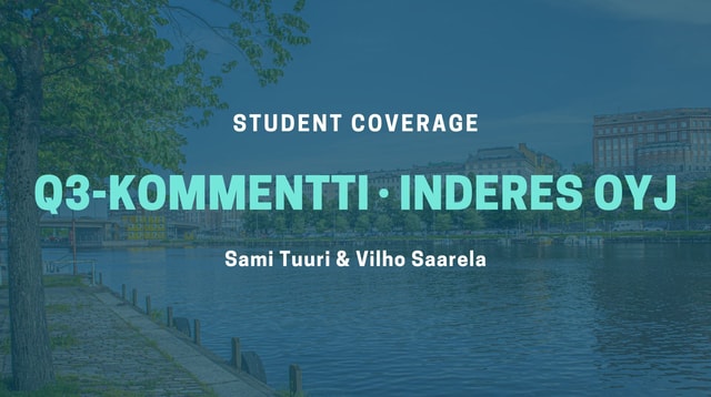 Inderes Q3'25: Pohjatyötä kasvulle