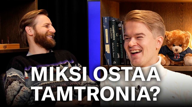 Miksi ostaa Tamtronia, analyytikko Pauli Lohi?