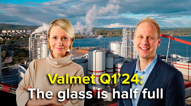 Valmet Q1'24: The glass is half full