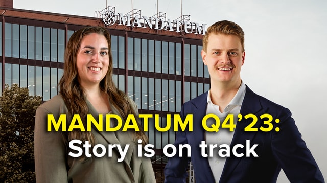 Mandatum Q4’23: Story is on track 